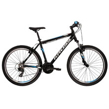 Mountain Bike Kross Hexagon 1.0 26” – 2022 - Black/White/Blue