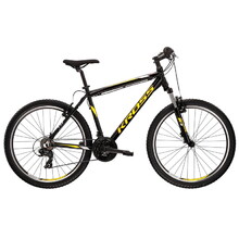 Mountain Bike Kross Hexagon 1.0 26” – 2022 - Graphite/Black/Yellow