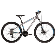 Mountain Bike Kross Hexagon 3.0 27.5” – 2022 - Graphite/Blue/Grey