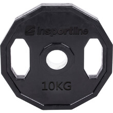 Rubber Coated Olympic Weight Plate inSPORTline Ruberton 10kg 50 mm