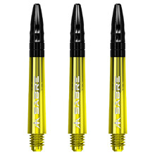 Dart Shafts Mission Sabre Yellow Tweenie – 3-Pack