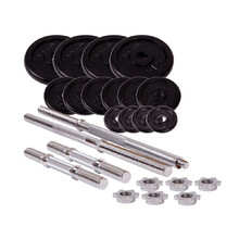 Barbell and Dumbbell Set with a Case inSPORTline 50 kg