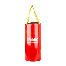 Children’s Punching Bag SportKO MP9 24x50cm - Red