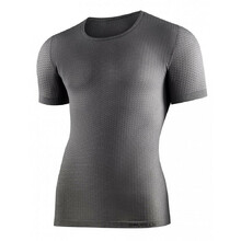 Unisex Short-Sleeved T-Shirt Brubeck Multifunctional Base Layer - Graphite