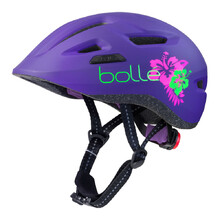 Children’s Cycling Helmet Bollé Stance Junior - Matte Purple Flower