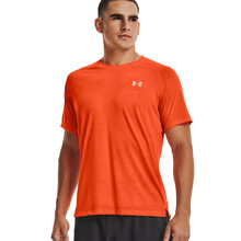 Men’s Running T-Shirt Under Armour Streaker Tee - Orange