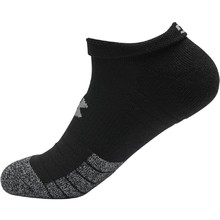 Unisex No-Show Socks Under Armour HeatGear Performance Tech – 3-Pack - Black