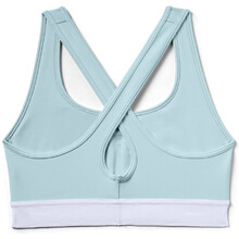 Women’s Sports Bra Under Armour Mid Crossback - Rift Blue