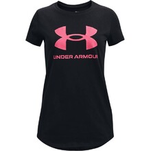Women’s T-Shirt Under Armour Live Sportstyle Graphic SS - Black