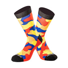 Socks Undershield Camo Short Yellow/Red/Blue