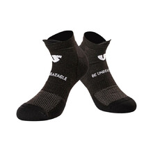 Socks Undershield Comfy Short Black