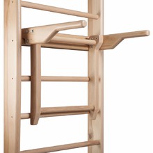 Wall Bar-Mounted Wooden Parallel Bars inSPORTline Tsibic