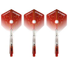 Dart Shafts & Flights Unicorn Gripper 4 Elements Combo - Red Firestorm