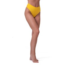 High Waist Bikini Bottom Nebbia Sporty 555 - Yellow
