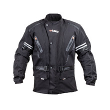Men's Softshell Moto Jacket W-TEC Rokosh GS-1758 - Black