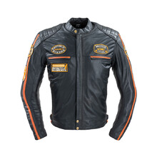 Men’s Leather Motorcycle Jacket W-TEC Sheawen Classic