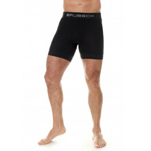 Men’s Cycling Padded Boxer Trunks Brubeck HI11420 - Black