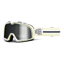 Motocross Goggles 100% Barstow Armo, stříbrné plexi