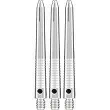 Dart Shafts Bull’s Sharkskin Medium Silver