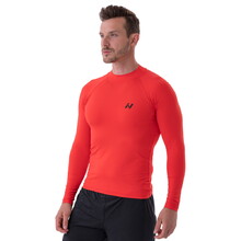 Men’s Long-Sleeve Activewear T-Shirt Nebbia 328 - Red