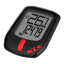 Wireless Cycling Computer Kellys Direct WL - Black-Red