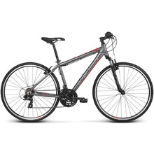 Men’s Cross Bike Kross Evado 1.0 28” – 2021 - Graphite/Red