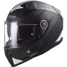 Motorcycle Helmet LS2 FF811 Vector II Splitter Black White