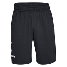 Men’s Shorts Under Armour Sportstyle Cotton Graphic Short - Black/White