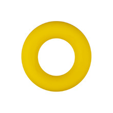 Exercise Ring inSPORTline Grip 90 - Yellow