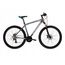 Mountain Bike Kross Hexagon 3.0 26” – 2022 - Graphite/Blue/Grey