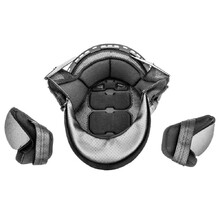 Cheek Pads & Hat Liner for Cassida Handy Plus Helmet Black