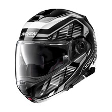 Motorcycle Helmet Nolan N100-5 Plus Starboard N-Com P/J - Glossy Black