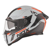 Motorcycle Helmet NOX N303-S NEO Gray/Neon Orange