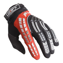 Child Motocross Gloves Pilot - Black-Red