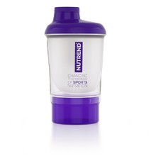 Shaker Nutrend with Dispenser 300ml - Purple
