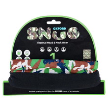 Universal Multi-Functional Neck Warmer Oxford Snug - Camo Green