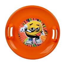 Snow Saucer STT - Orange Emoji Boy