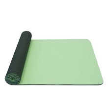 Dual Layer Yoga Mat Yate TPE New - Green