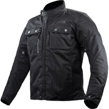 Men’s Motorcycle Jacket LS2 Vesta Man Black - Black