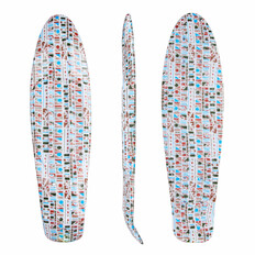 Penny Board Deck WORKER Paterny 22.5*6”