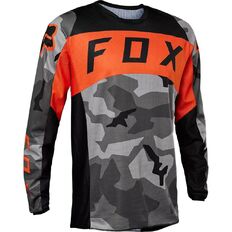 Motocross Jersey FOX 180 Bnkr Jersey Grey Camo