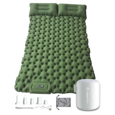 Inflatable Sleeping Pad for Two w/ Mini Pump inSPORTline Faustea 192 x 125 x 8 cm