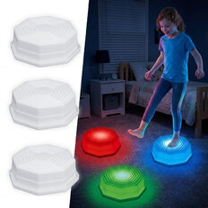 Light-Up Stepping Stones inSPORTline LS03 – 3 Pcs.