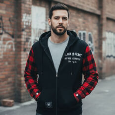 Motorcycle Hoodie W-TEC Black Heart Ramforge