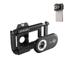 200x Smartphone Microscope Lens Apexel w/ LED and UV Light