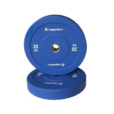 Rubber Weight Plate inSPORTline Bumper Plate Go 20 kg 50 mm