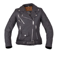 Women’s Leather Motorcycle Jacket W-TEC Brinea