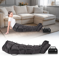 Air Compression Massage System inSPORTline Compisimo w/ Unisex Compression Pants – 6 overlapping air chambers