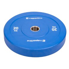 Rubber Weight Plate inSPORTline Bumper Plate Go 20 kg 50 mm