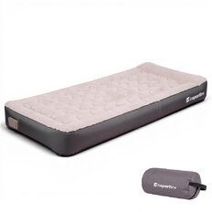 Single Inflatable Mattress inSPORTline Valkon 197x90x22 cm with Built-in Electric Pump